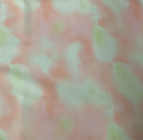 Peach & Yellow Gradation Blender- Cosmo Japan Cotton Oxford Fabric