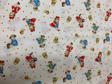 Dear Little World: Margaret & Sophie - Retro Children - Quilt Gate Cotton Shirting Fabric