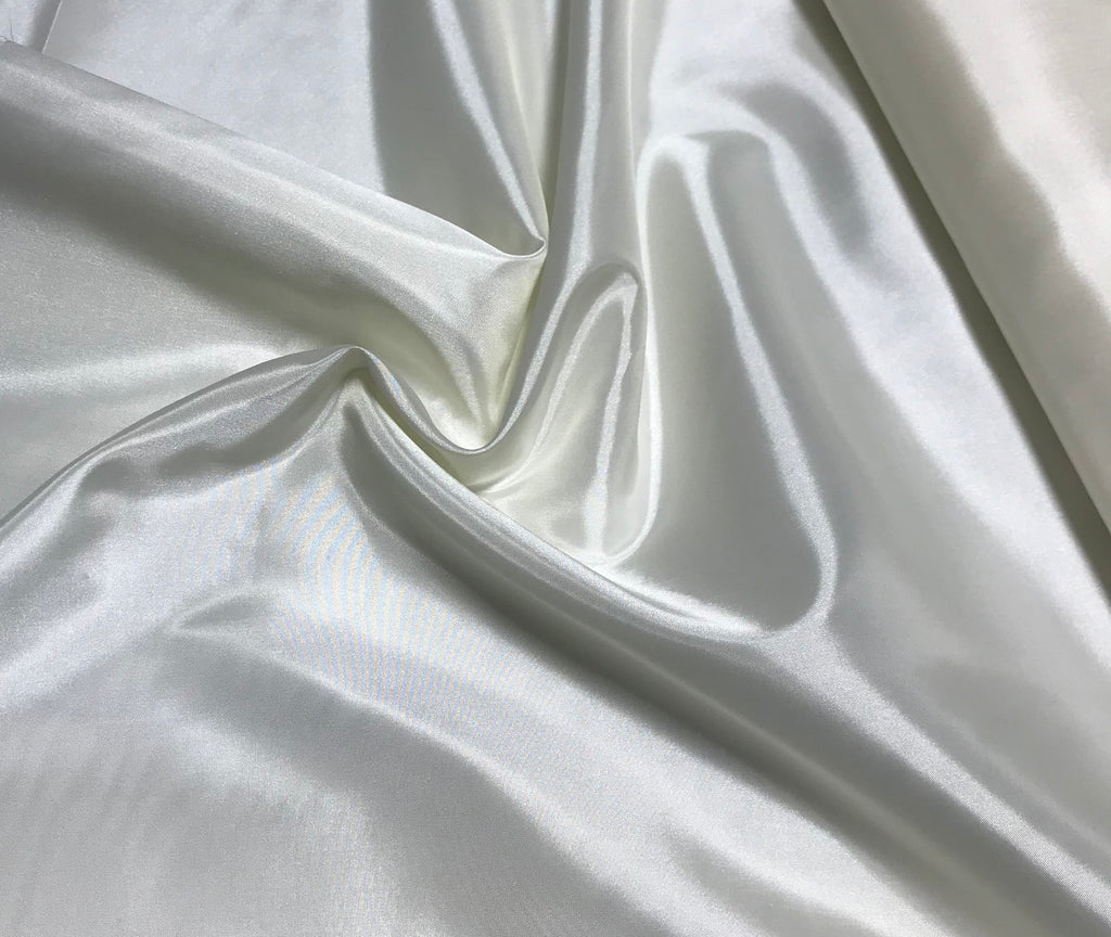 White - Polyester Lining Fabric