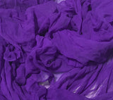 Violet Purple - 3mm Hand Dyed Silk Gauze Chiffon