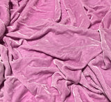 Plum Blossom - Hand Dyed Silk Velvet