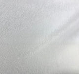 White - Crinkle Silk Crepe Fabric