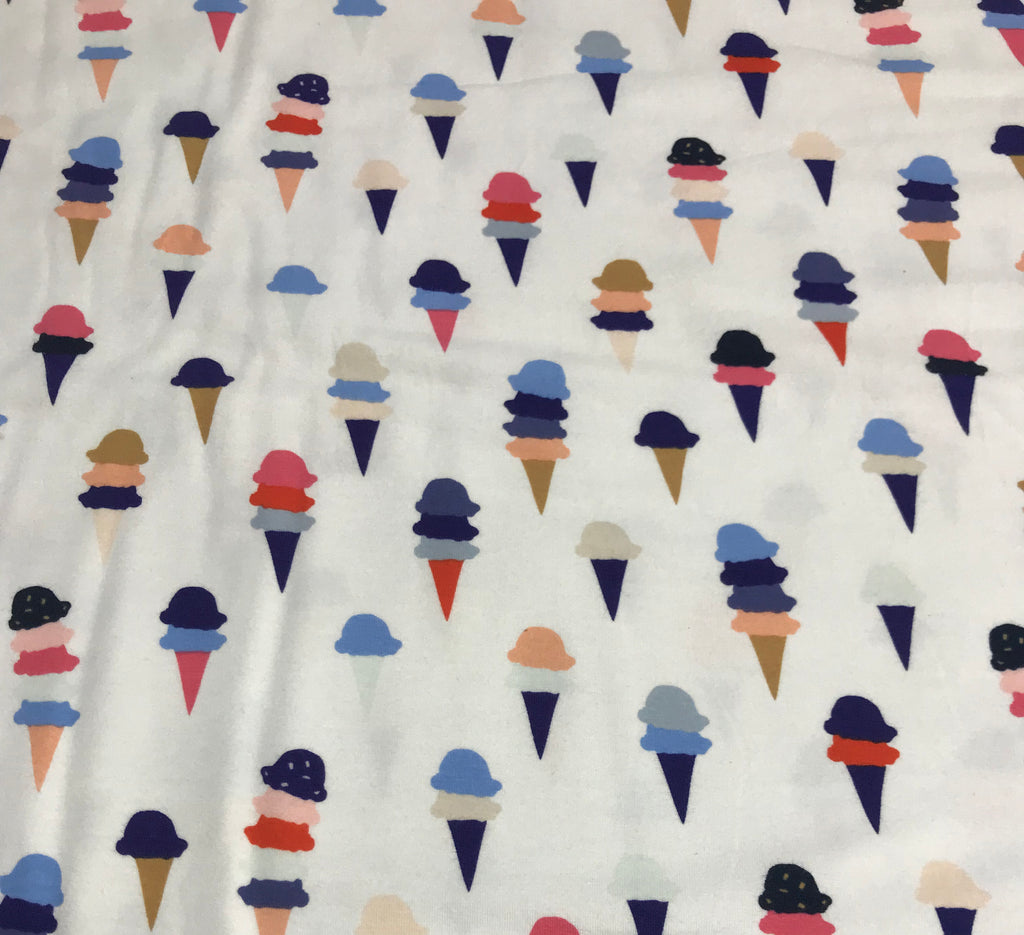 I scream, You scream - Art District for Art Gallery Fabrics - Cotton Knit