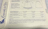 Edwardian Baby Sewing Pattern Size 3-12mo Daygown and Petticoat