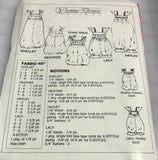 Shelley, Heather, Hayley, Lacy Sunsuits sz 1-8 Kids Smocking Sewing Pattern