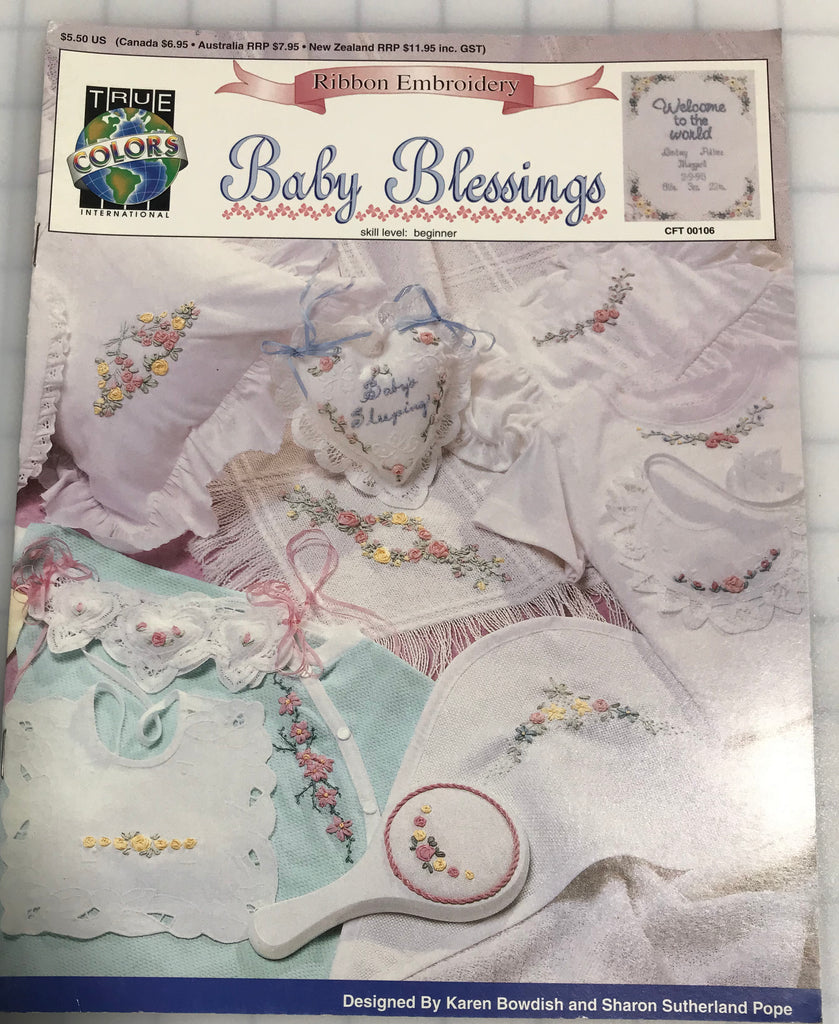 Baby Blessings - Ribbon Embroidery Booklet