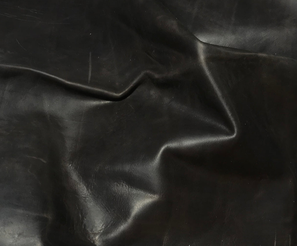 Dark Chocolate Brown - Cow Hide Leather
