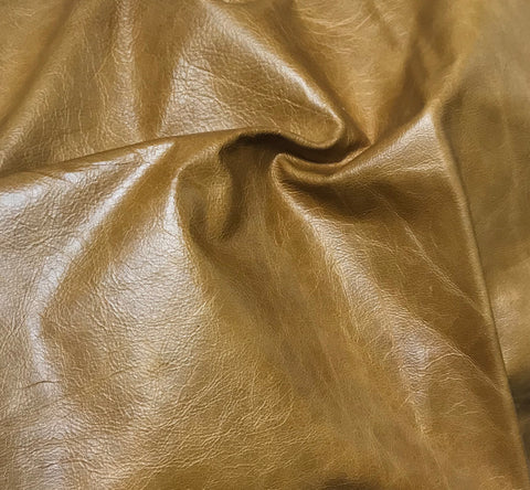 Golden Brown - Cow Hide Leather