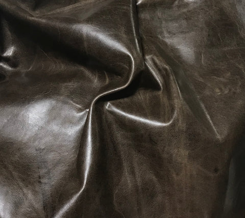Dark Brown - Cow Hide Leather