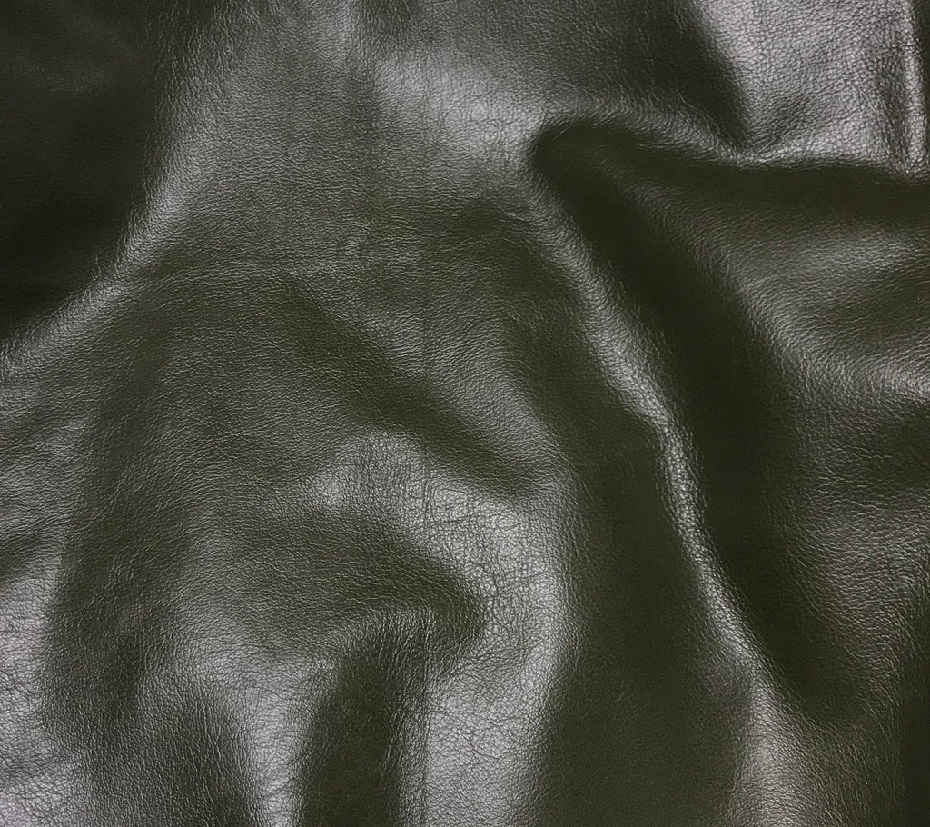 Dark Olive Green - Cow Hide Leather