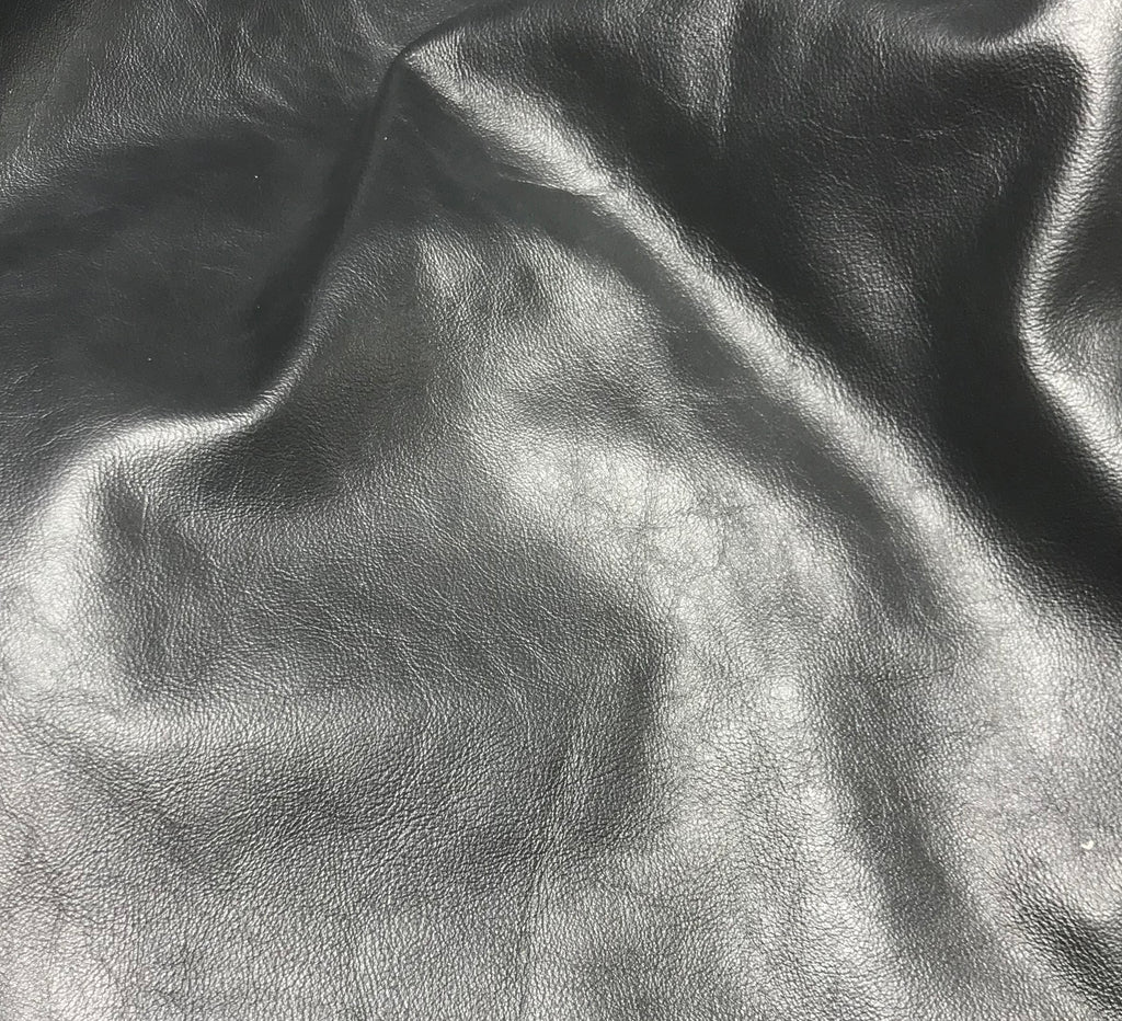 Metallic Pewter - Cow Hide Leather