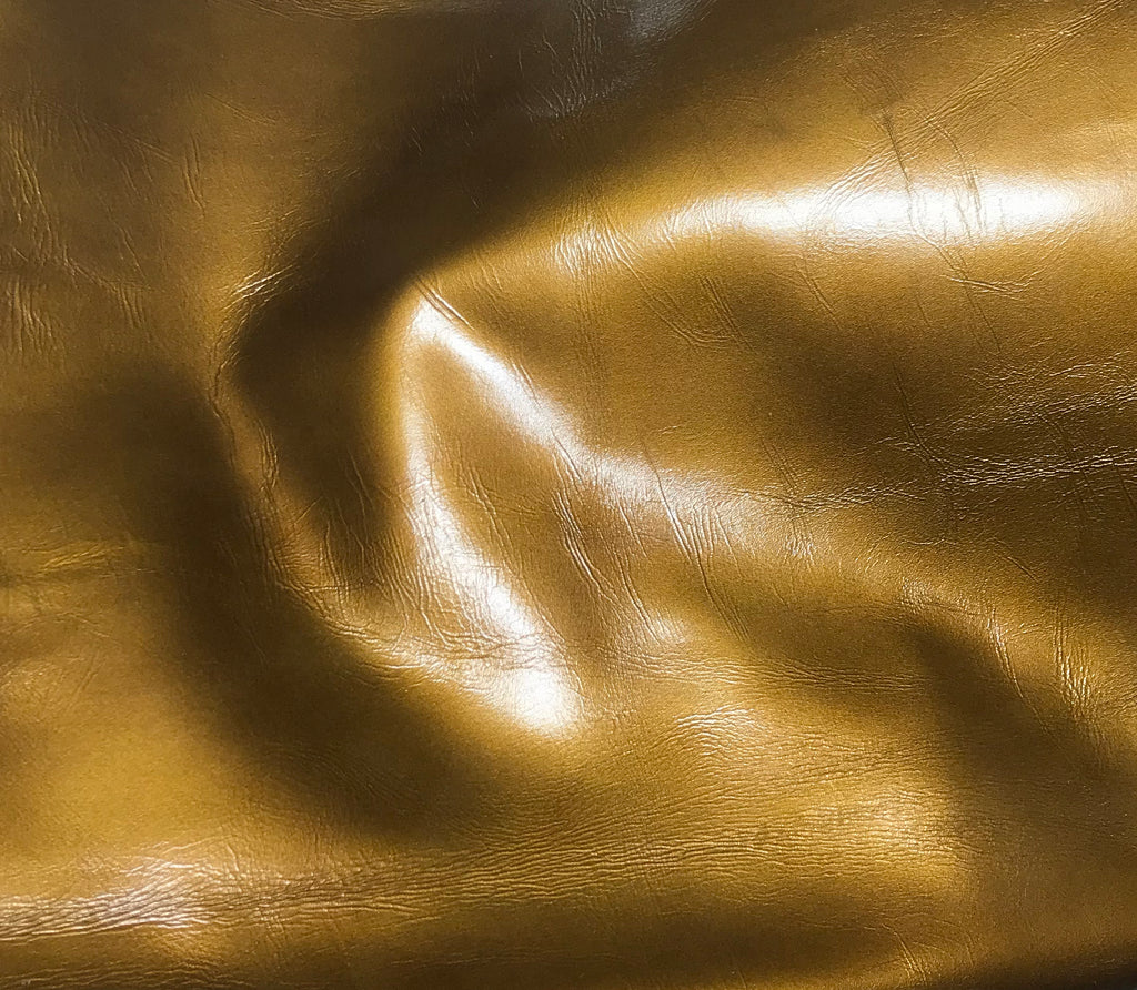 Metallic Bronze - Cow Hide Leather