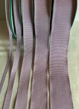 Lavender 100% Rayon Petersham Ribbon (5 Widths to choose from)