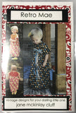 Plain Jane #106 Dress by Retro Mae size 2T-4T Sewing Pattern