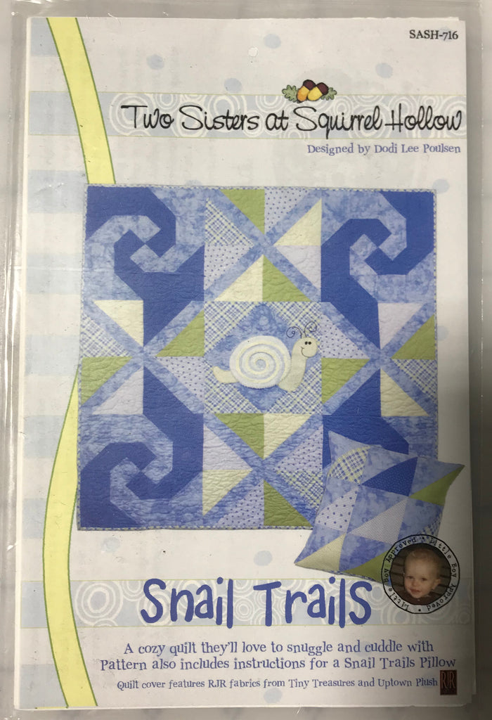 Snail Trails - Two Sisters at Squirrel Hollow Quilt Pattern