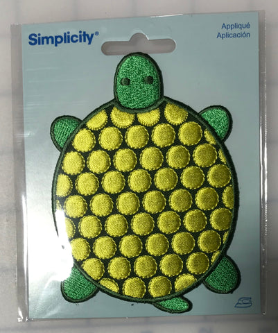 Turtle Iron-On Applique by Simplicity