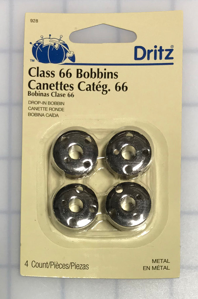 Dritz Class 66 Bobbins 4 Count