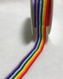 Rainbow Ribbon Trim Made in France (4 Widths to choose from)