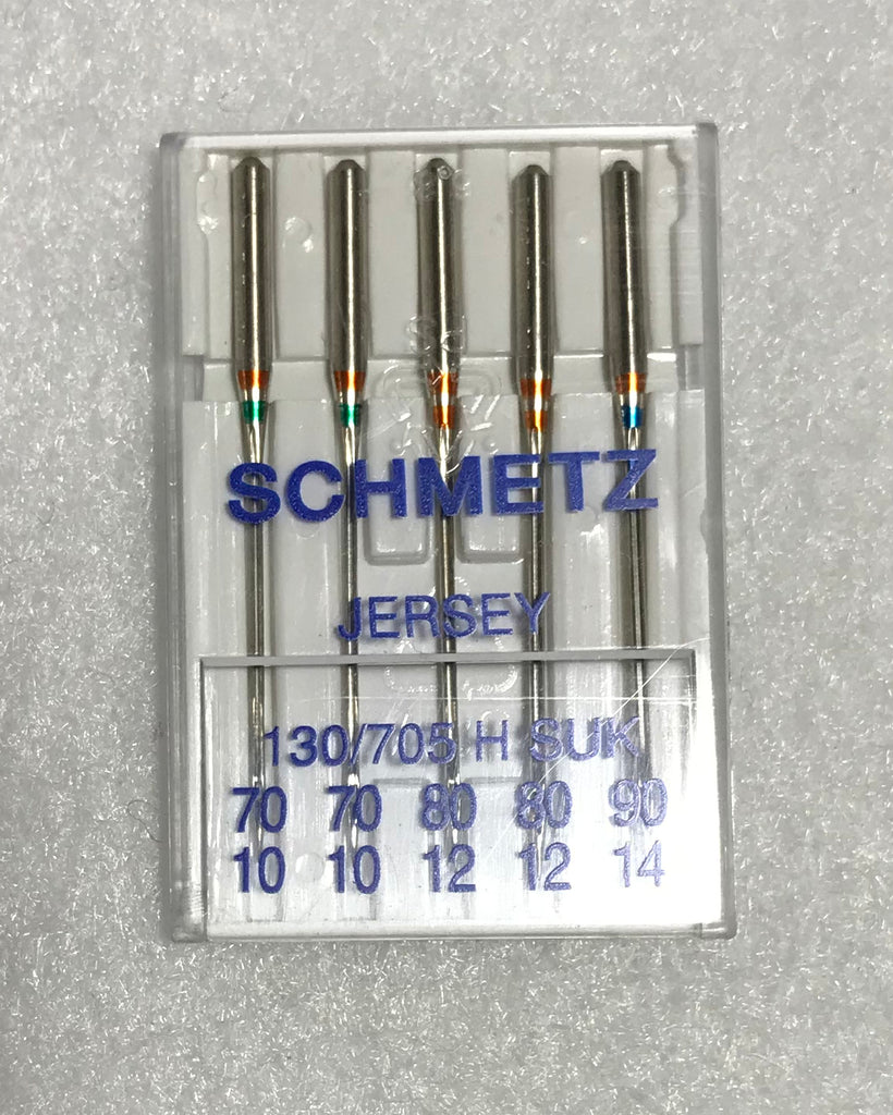 Schmetz Jersey Machine Needles: Assorted Pack of 5