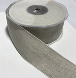 Linen Ribbon Trim Made in France (4 Widths to choose from)