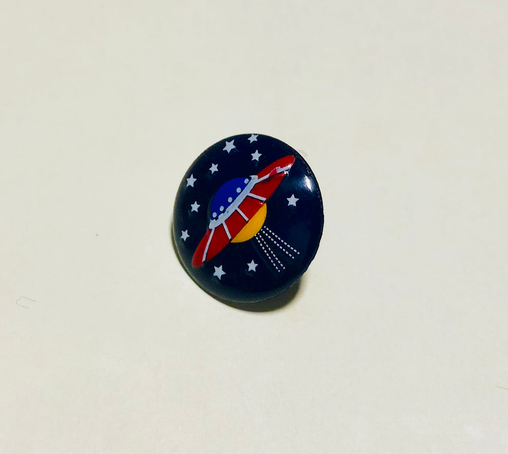 Space UFO Plastic Button - 15mm / 5/8" - Dill Buttons Brand