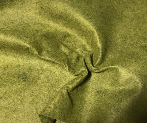 Reets Relish Green - Wool /Rayon Blend Felt Fabric
