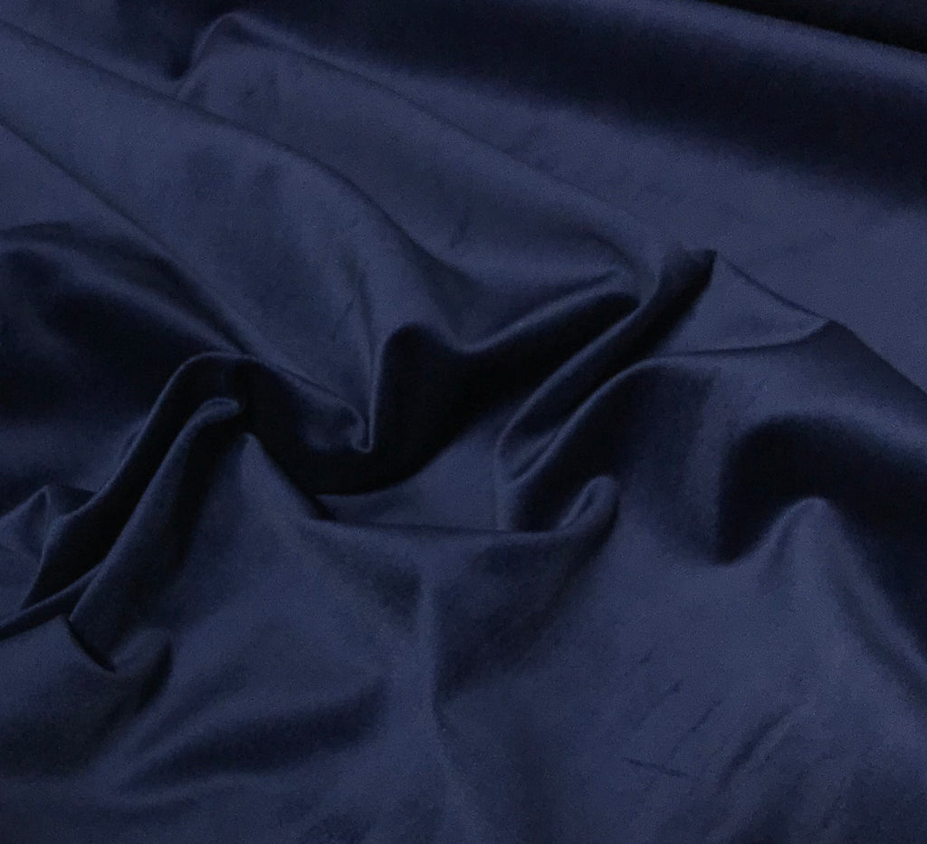 Navy Sailor Blue Spechler Vogel Cotton Velveteen Fabric