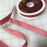 Satin 100% Cotton Ribbon 5/8" wide (12 Colors to choose from)