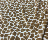 Giraffe Spots - Cuddle Minky Faux Fur Fabric