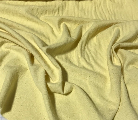 Butter Yellow - Hand Dyed Silk Noil