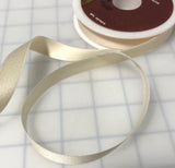Satin 100% Cotton Ribbon 5/8" wide (12 Colors to choose from)