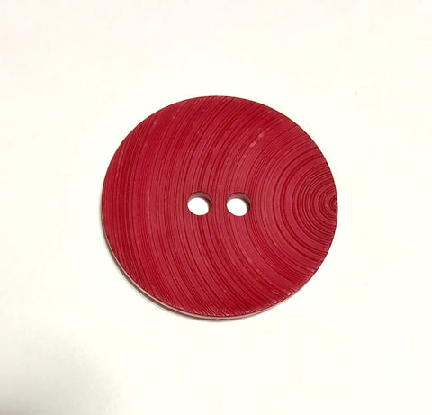 Extra Large Wood Grain Plastic Button - 54mm / 2 1/8 inch - Dill Buttons (4 Colors to Choose From)