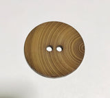 Extra Large Wood Grain Plastic Button - 54mm / 2 1/8 inch - Dill Buttons (4 Colors to Choose From)