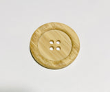 Large Imitation Wood Button - 45mm / 1 3/4" - Dill Buttons Brand