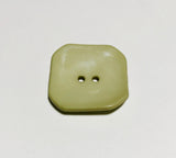 Square Plastic Button - 40mm / 1 3/8 inch - Dill Buttons (6 Colors to Choose From)