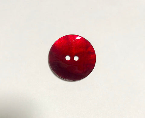 Wine Red Natural Pearl Button - Dill Buttons Brand (3 Sizes to Choose From)