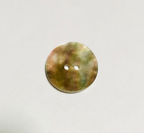 Light Brown Natural Pearl Button - Dill Buttons Brand (3 Sizes to Choose From)