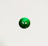 Emerald Green Natural Pearl Button - Dill Buttons Brand (3 Sizes to Choose From)