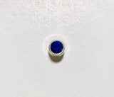 Rhinestone Plastic Button 10mm/ 3/8" - Dill Buttons Brand (6 Colors to Choose)