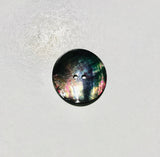 Black Mother of Pearl 2 Hole Button - Dill Buttons Brand (2 Sizes to Choose From)