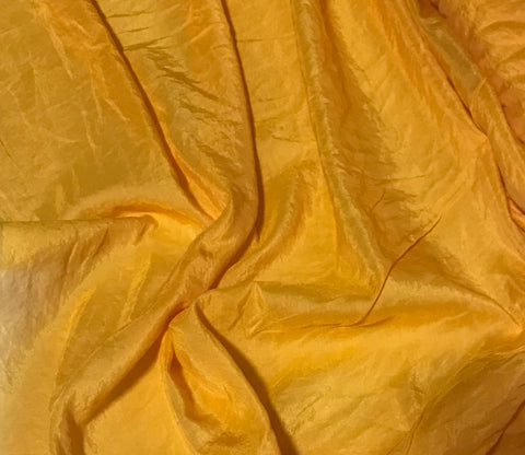 Tangerine Orange - Hand Dyed Silk/Cotton Voile