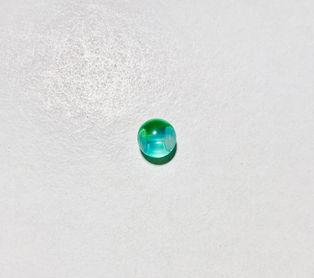 Green & Blue Marble Cat Eye Plastic Button - Dill Buttons Brand (2 Sizes to Choose)