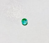 Green & Blue Marble Cat Eye Plastic Button - Dill Buttons Brand (2 Sizes to Choose)