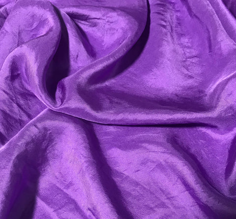 Bright Lavender - Hand Dyed Silk Twill
