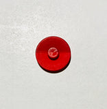 Red Two Tone Button - 28mm / 1 1/8" - Dill Buttons Brand