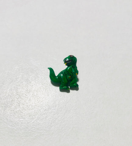 Dinosaur T-Rex Plastic Button - Dill Buttons Brand (2 Sizes to Choose From)
