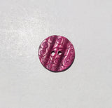Baroque Scroll Plastic Button 28mm/ 1 1/8" - Dill Buttons Brand (2 Colors to Choose From)
