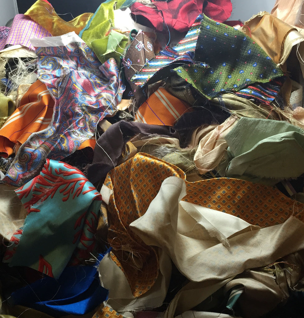 Silk Scrap Bag - (25 Pieces)