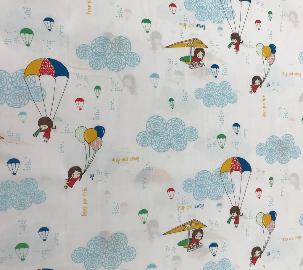 Hei Sky Cloudine Sisu - Art Gallery Cotton Fabric