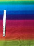 Rainbow Ombre - Essential Gradiations Benartex Cotton Fabric 1.5 Yards x 45'